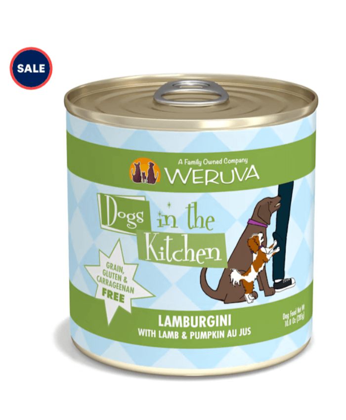 Lamburgini with Lamb & Pumpkin Au Jus Wet Dog Food, 10 oz., Case of 12
